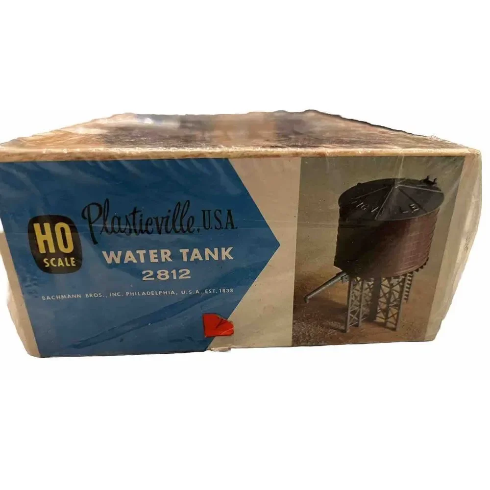 Plasticville Water Tank HO Scale The Original Plastic Village Snap Fit No Glue
